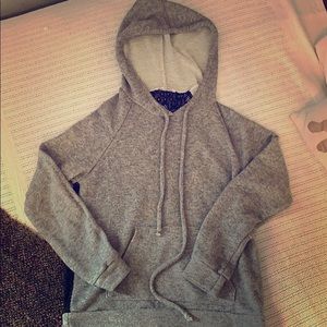 Gray sweatshirt